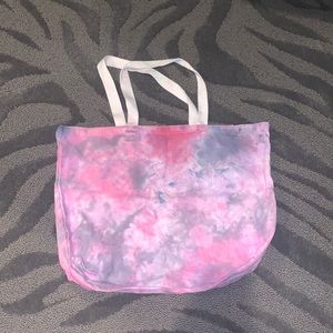 Tie dye tote bag